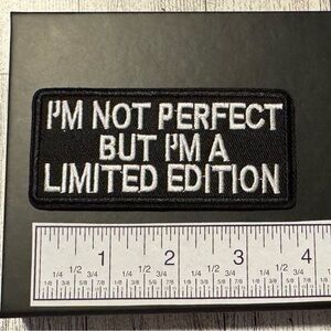 Biker Motorcycle - Funny Memes - Iron On / Sew-On Embroidered Patch